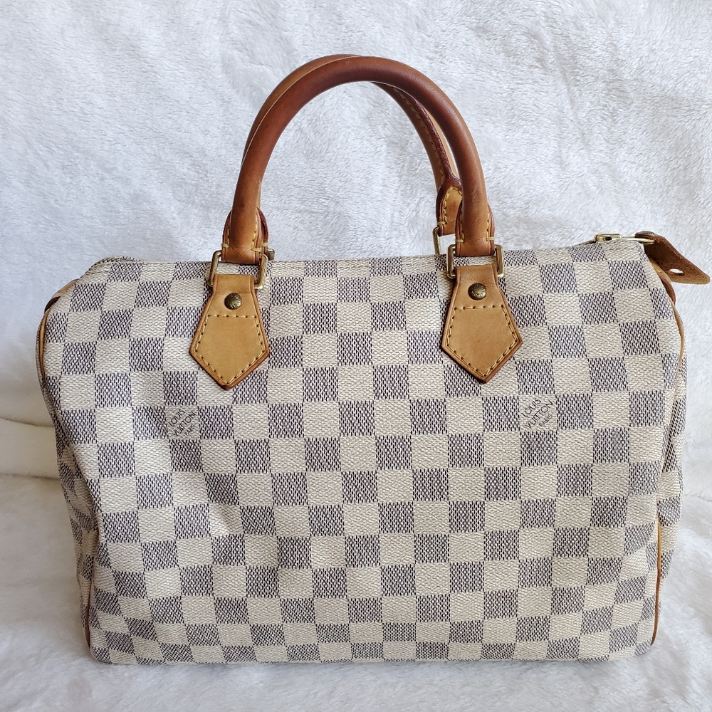 Louis Vuitton Speedy 30 Damier Azur